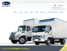 Tablet Screenshot of monarchtruck.com